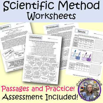 Preview of Scientific Method Worksheets