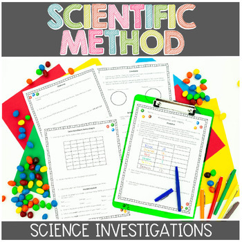Preview of Scientific Method Activities Worksheets Lesson Plans Unit