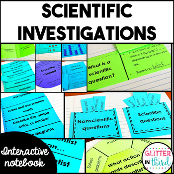 Preview of Scientific Method Interactive Notebook BUNDLE