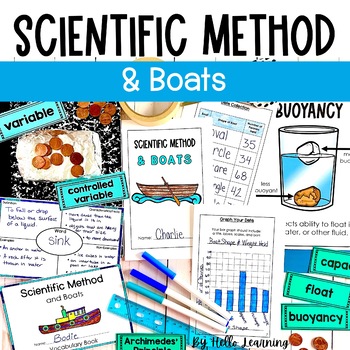 Preview of Scientific Method Experiment with Boats - Sink and Float, Buoyancy and Capacity