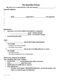 Scientific Method and Graphing Guided Notes PDF