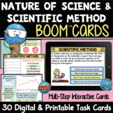 Scientific Method and Nature of Science Boom Cards