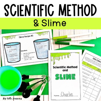 Preview of Scientific Method Experiment with Slime - Solids and Liquids - States of Matter