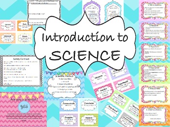 Preview of Science Vocabulary, Safety, Method