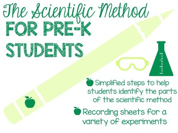 Preview of Scientific Method for Pre-K