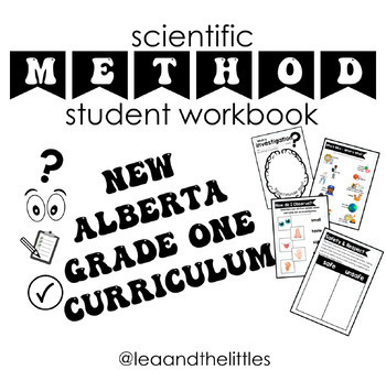 Preview of Scientific Methods Student Workbook (NEW ALBERTA CURRICULUM)