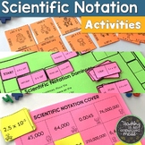 Scientific Notation Activities -- 8th Grade Math Scientifi