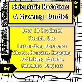 Preview of Scientific Notation Bundle: (16 Products and Growing!)