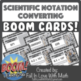 Scientific Notation - Converting Boom Cards!