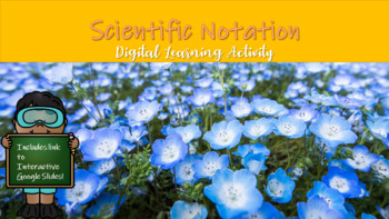 Preview of Scientific Notation Digital Activity