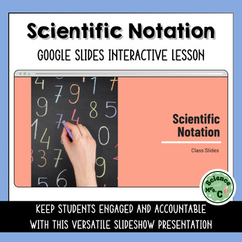 Preview of Scientific Notation Google Slides Lesson