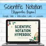 Scientific Notation Hyper-Slide Activity 