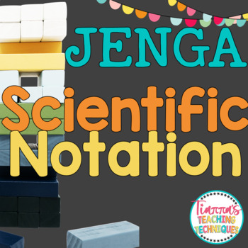 Preview of Scientific Notation Game Jenga