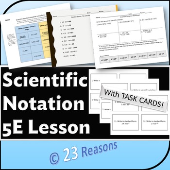 Preview of Scientific Notation Lesson