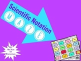 Scientific Notation Maze Activity for Middle School