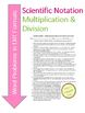 multiplying and dividing with scientific notation homework 6 answer key