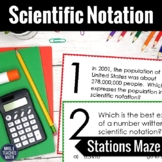 Scientific Notation Activity