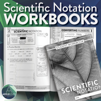 Preview of Scientific Notation: Student Workbook