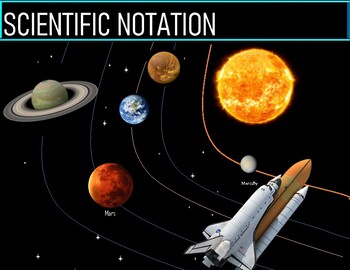 Preview of Scientific Notation Worksheet