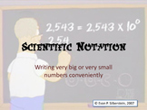 Scientific Notation (Writing Very Big or Very Small Numbers)
