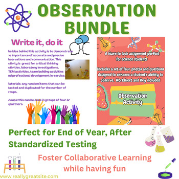 Preview of Science Observation Activities for End of Year or After Testing