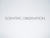 Scientific Observations Bundle