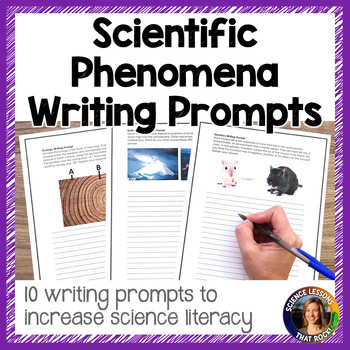 Preview of Scientific Phenomena Picture Writing Prompts