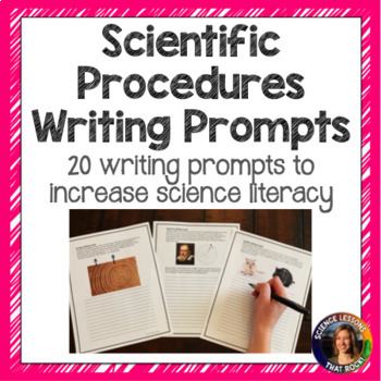 Preview of Scientific Procedures and Experimental Design Writing Prompts