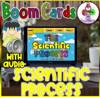 Preview of Scientific Process | BOOM Cards with Audio