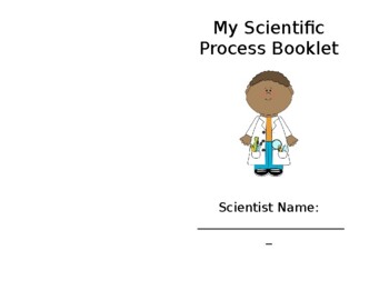 Preview of Scientific Process Lab Booklet - Dissolving Skittles