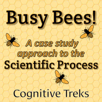 Preview of Scientific Process - Step Guided Case Study About Bees - Digital Science Lesson