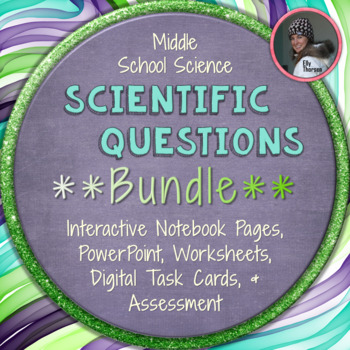 Preview of Scientific Questions BUNDLE for the Scientific Method or Science Fair