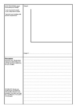 Scientific Report Template by Holly-Days Science Resources | TPT