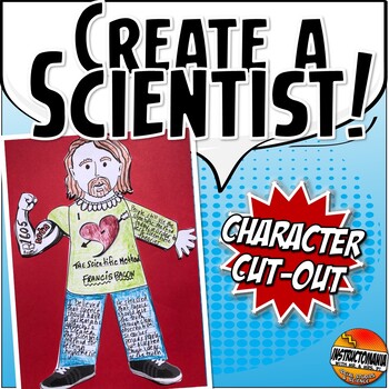 Preview of Scientific Revolution Cut Out Character Doll Activity or Mini Project FUN
