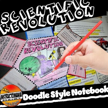 Preview of Scientific Revolution Interactive Notebook -Snapshot Workbook Foldable Activity