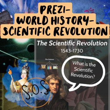 Preview of Scientific Revolution Prezi Presentation- World History