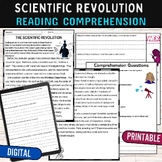 Scientific Revolution Reading Comprehension Passage Quiz,D