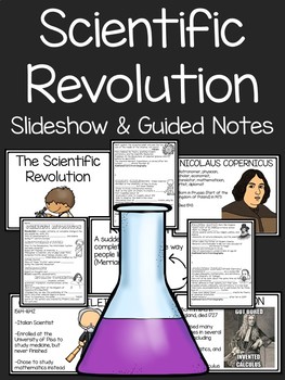 Preview of Scientific Revolution Slideshow and Guided Notes Renaissance