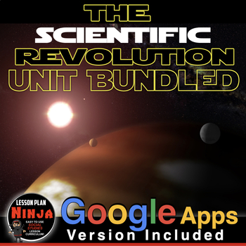 Preview of Scientific Revolution Unit: PPTs, Guided Notes, Worksheets, Project, Plans +Test