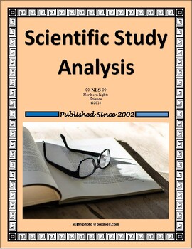 Preview of Scientific Study / Experiment Analysis Lesson