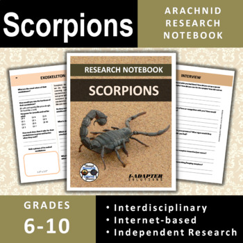 Preview of Unit Study on Scorpions