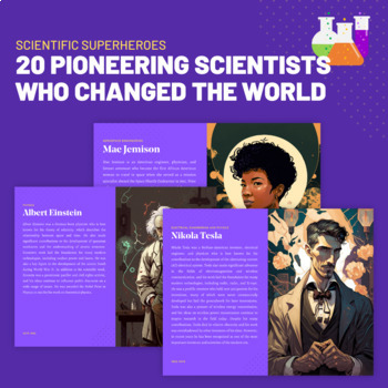 Preview of Scientific Superheroes: 20 Pioneering Scientists Who Changed the World
