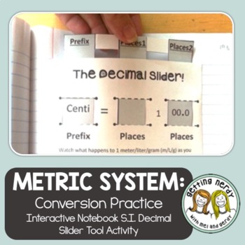 Preview of Science Interactive Notebook - Metric System Conversion