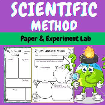 Preview of Scientific Method Activity - Experiments Lab