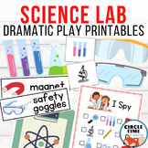 Scientist Dramatic Play Printable Activities, Pretend Game