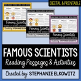 Famous Scientists Reading Passages & Activities | Printabl