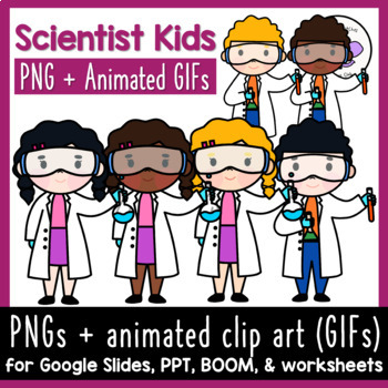 scientist kids animated gifs and science clip art tpt