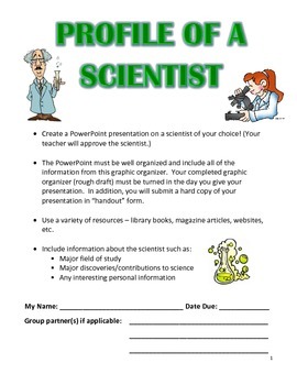 Preview of Scientist Research Project
