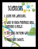 Scientist Rules Poster & Badges