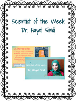 Preview of Scientist of the Week - Dr. Hayat Sindi
